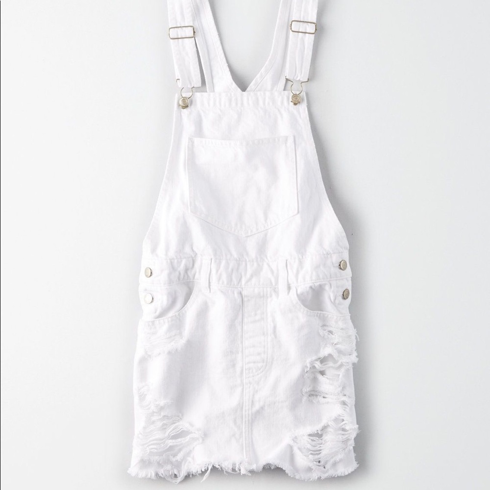NWT American Eagle denim overall dress